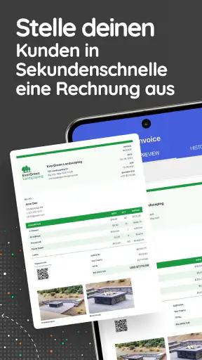 Invoice Simple - Rechnung screenshot 1