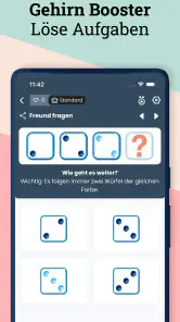 IQ Test Deutsch Gehirnjogging screenshot