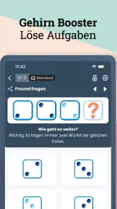 IQ Test Deutsch Gehirnjogging screenshot
