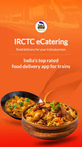 IRCTC eCatering Food on Track screenshot