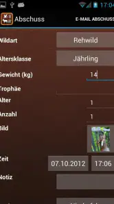 Jagdbegleiter screenshot