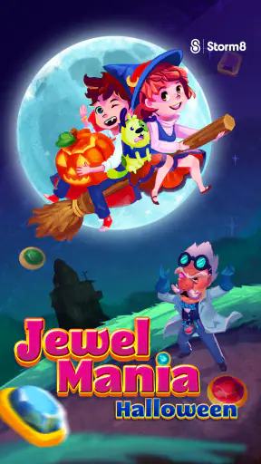 Jewel Mania: Halloween screenshot 1