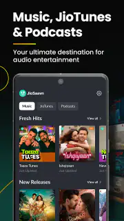 JioSaavn - Music & Podcasts screenshot 1