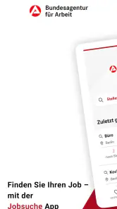 Jobsuche – die Jobbörse der BA screenshot