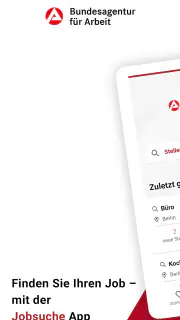 Jobsuche – die Jobbörse der BA screenshot 1
