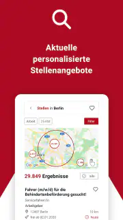 Jobsuche – die Jobbörse der BA screenshot 3