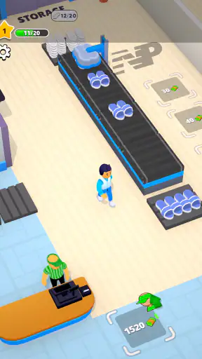 Just Step: Werkstatt-Tycoon screenshot 1