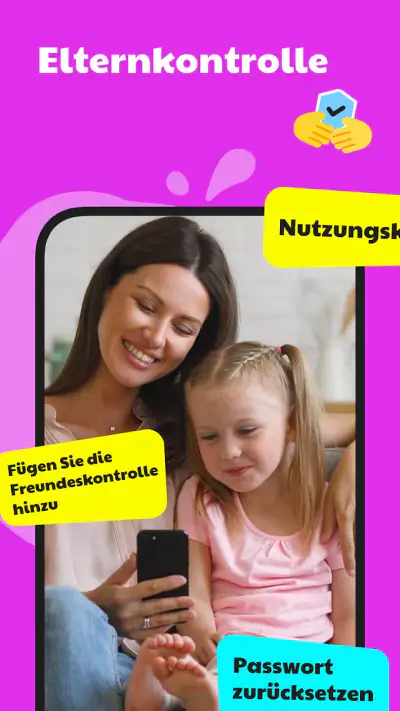 JusTalk Kids Messenger screenshot 1