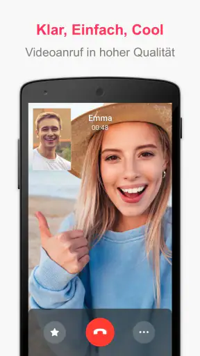 JusTalk - Video-Chat & Anrufe screenshot 1