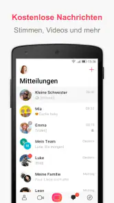 JusTalk - Video-Chat & Anrufe screenshot