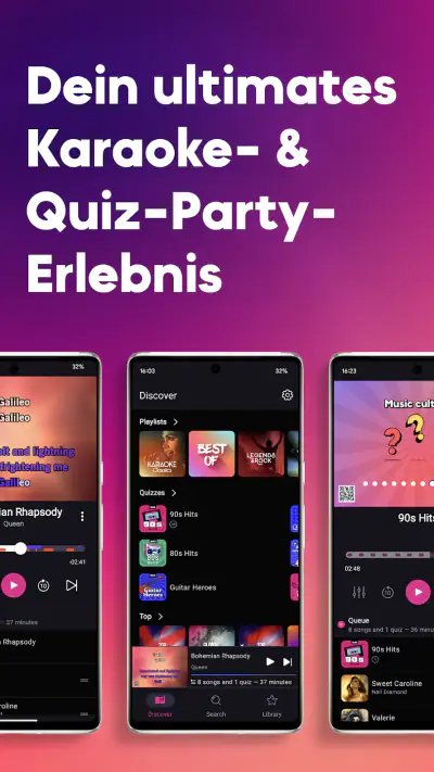 KaraFun – Karaoke & Musikquiz screenshot 1