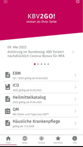 KBV2GO! screenshot 1