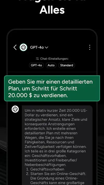 KI Chatbot Deutsch - Genie AI screenshot 1