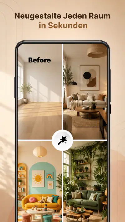 KI-Innenarchitektur: Hausplan screenshot 1