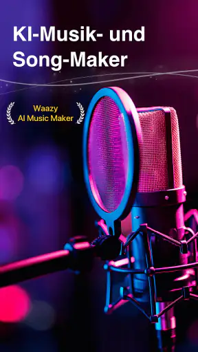 KI-Musikgenerator – Waazy screenshot 1