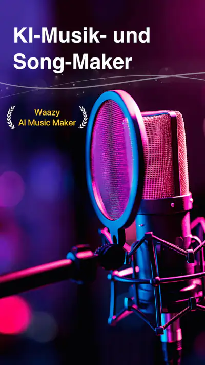 KI-Musikgenerator – Waazy screenshot 1