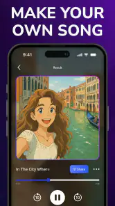 KI-Songgenerator - Mozart AI screenshot
