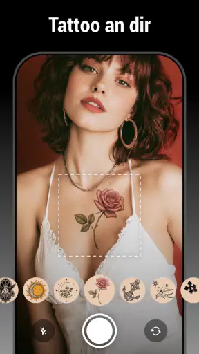 KI-Tattoo-Design, Körpereditor screenshot 1