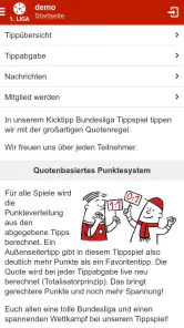 Kicktipp - Die Tippspiel App screenshot