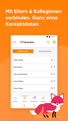 KidsFox - der Kita-Messenger screenshot 1