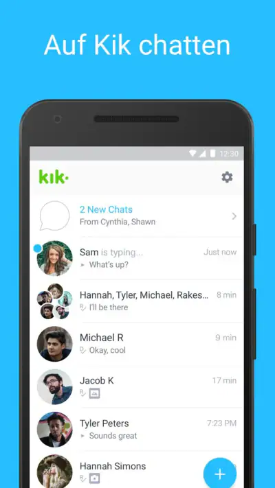 Kik screenshot 1