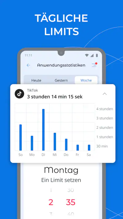 Kindersicherung App - Kroha screenshot 1