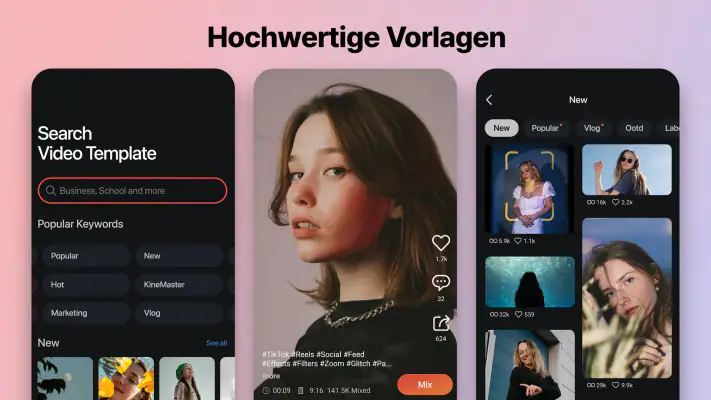 KineMaster - Video Bearbeiten screenshot 1