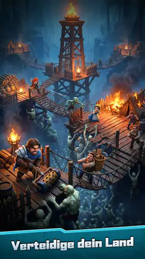 Kingdom Fall: Zombie-Abwehr screenshot 1