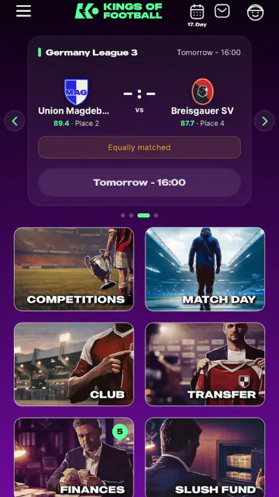 KINGS OF FOOTBALL - KoF screenshot 1