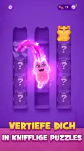 Kitty Sort: Twisted Tails screenshot