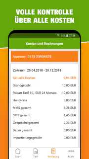 klarmobil.de - Die Service App screenshot 4