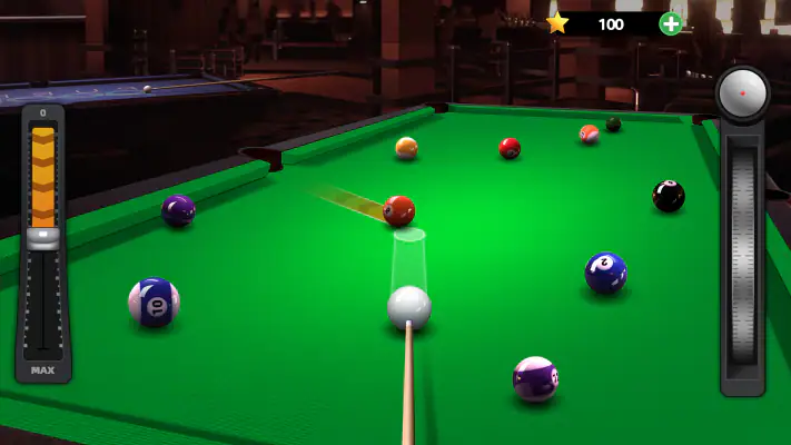 Klassisches Pool 3D - 8 Bälle screenshot 1