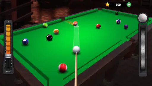 Klassisches Pool 3D - 8 Bälle screenshot 3