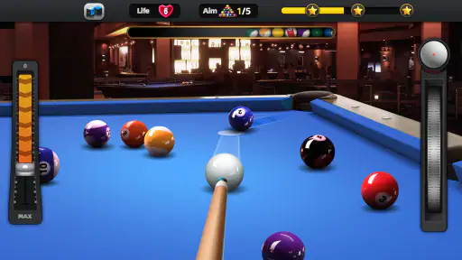 Klassisches Pool 3D - 8 Bälle screenshot 5