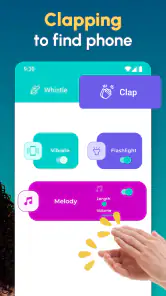 Klatsche, um mein Telefon zu screenshot
