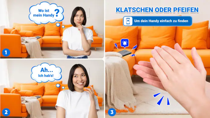 Klatschen Um Telefon Zu Finden screenshot 1