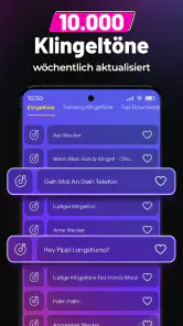 Klingelton App für Android screenshot