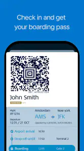 KLM - Flug buchen screenshot