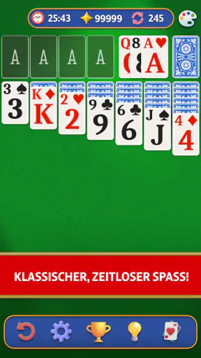 Klondike Solitär Kartenspiel screenshot 1