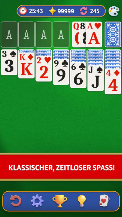 Klondike Solitär Kartenspiel screenshot 1