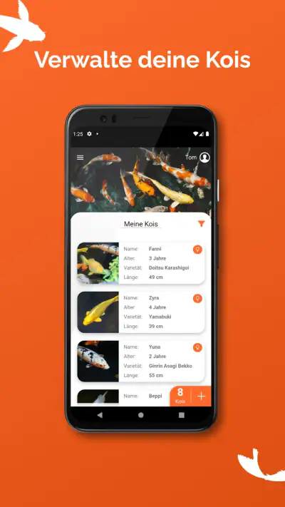 KoiControl - Die Koi App screenshot 1