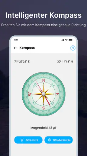 Kompass: Intelligenter Kompass screenshot 1