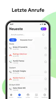 Kontakte & Telefonanruf screenshot 2