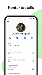 Kontakte & Telefonanruf screenshot 5