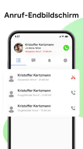 Kontakte & Telefonanruf screenshot