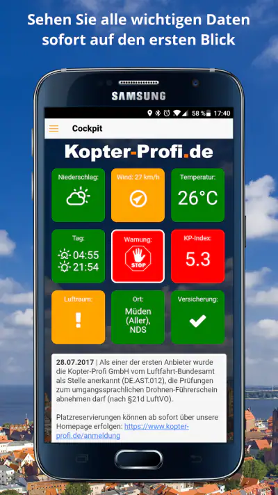 Kopter-Profi App screenshot 1
