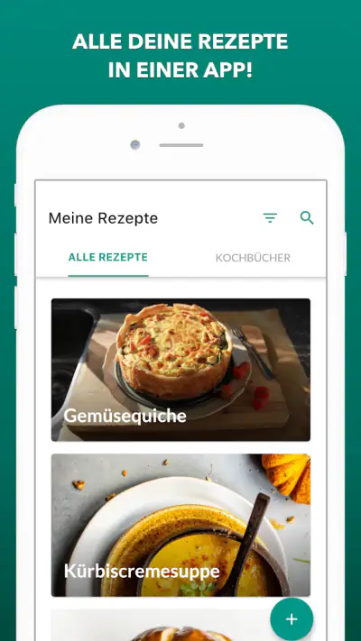 körbchen | Rezeptverwaltung screenshot 1