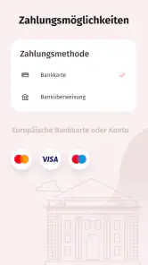 Korona Online-Geldtransfer screenshot