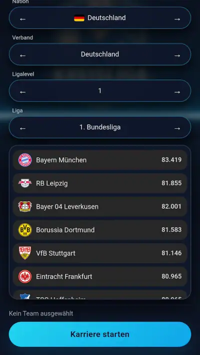 Kreisliga Fußballmanager screenshot 1