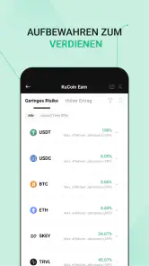 KuCoin:Bitcoin & Krypto kaufen screenshot